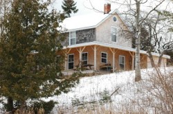 Meldrum Bay Cottage in Winter